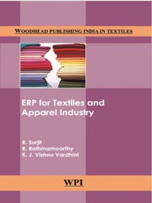cover image of ERP for Textiles and Apparel Industry